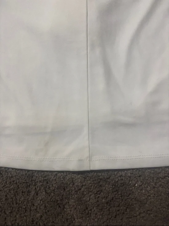 Zara Draped White Halter Maxi Dress - Picture 4 of 7